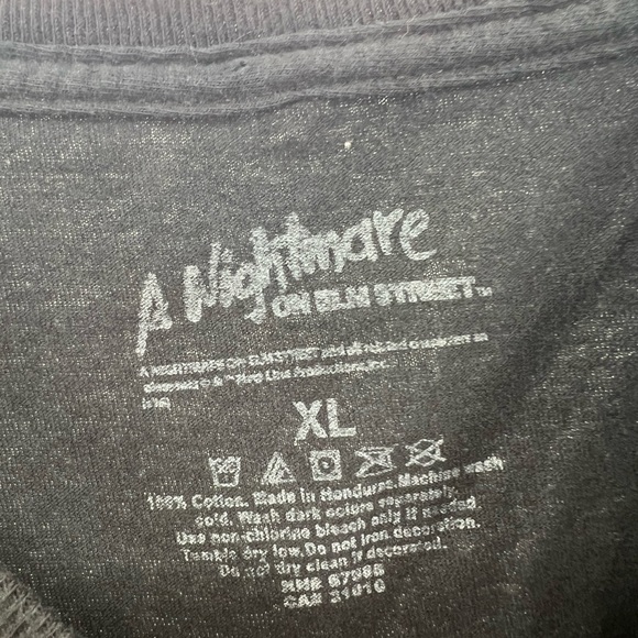 Nightmare on Elm Street Halloween horror tee Freddy donkey Kong XL spooky movies - Picture 4 of 4